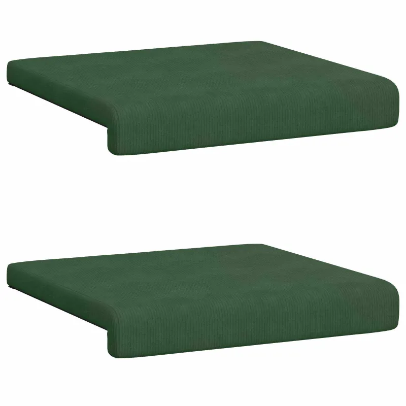Suoliuko pagalvė 2 vnt. mančester Tamsiai žalia Gylis 35 cm