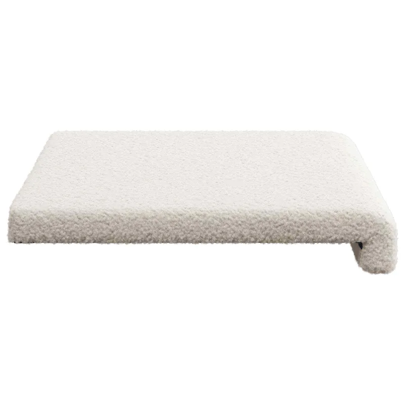 Suoliuko pagalvė Šerpos audinys Kreminė Gylis 35 cm