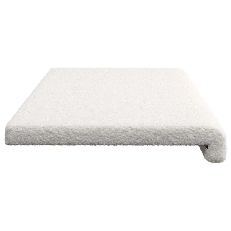 Suoliuko pagalvė Šerpos audinys Kreminė Gylis 35 cm
