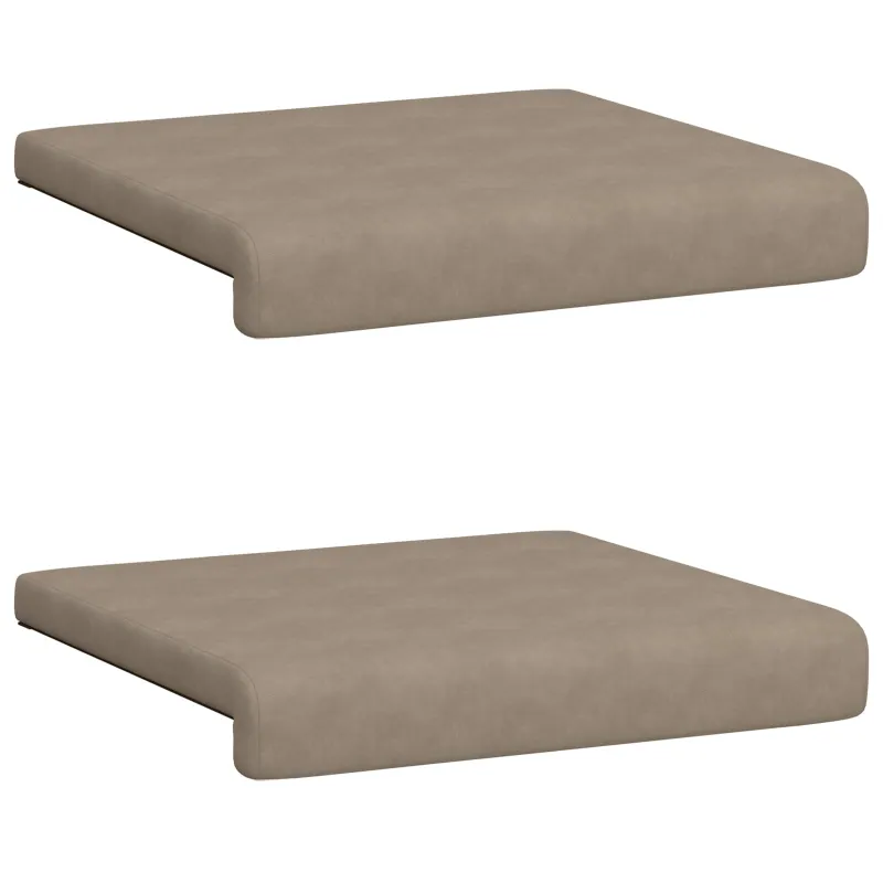 Suoliuko pagalvė 2 vnt. Mikropluoštas Taupe Gylis 35 cm