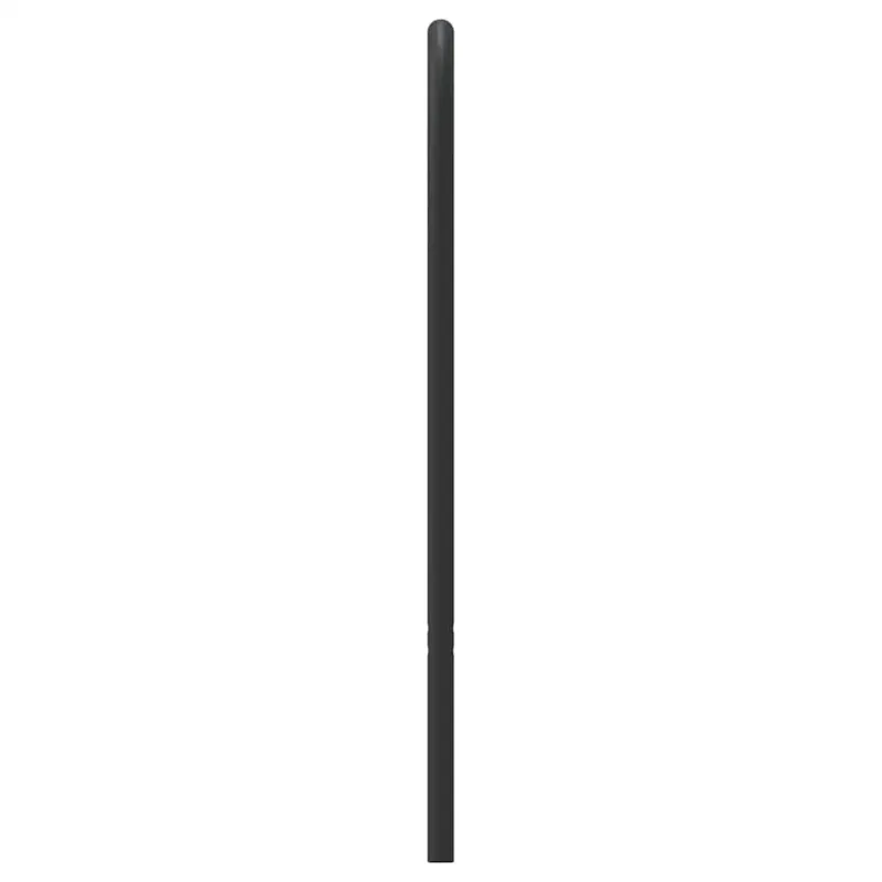 Metalinis pakaitinis galvūgalis, juodos spalvos, 150cm