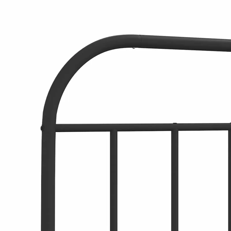 Metalinis pakaitinis galvūgalis, juodos spalvos, 150cm