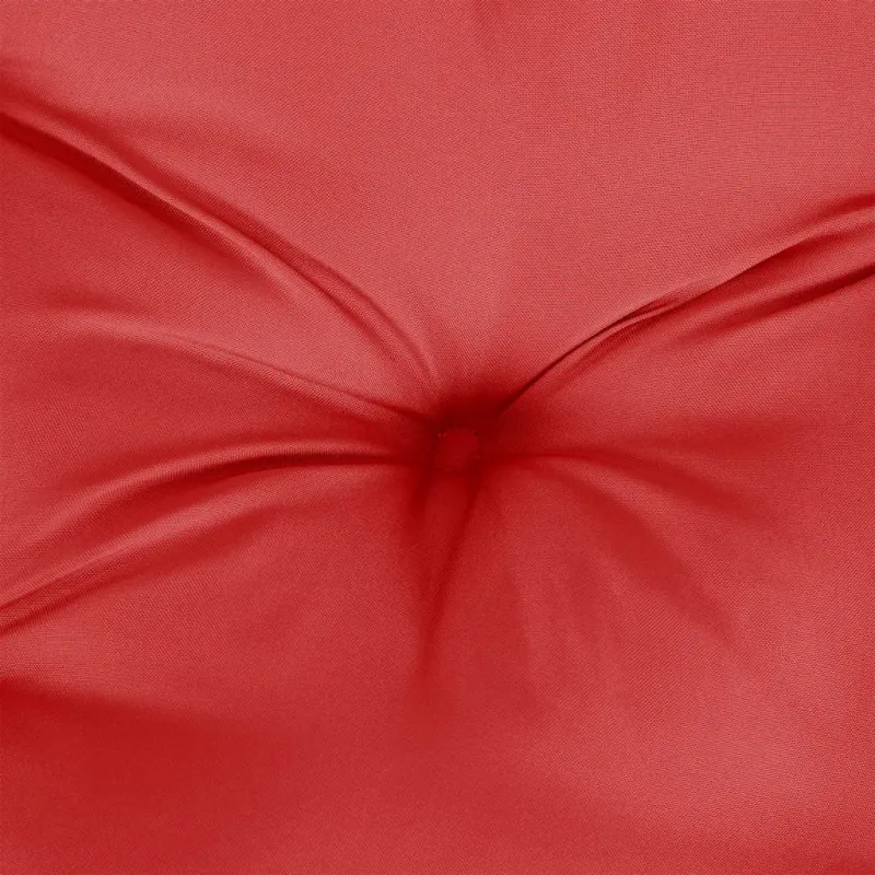 Sodo suoliuko pagalvėlė, raudona, 100x(50+50)x7cm, audinys