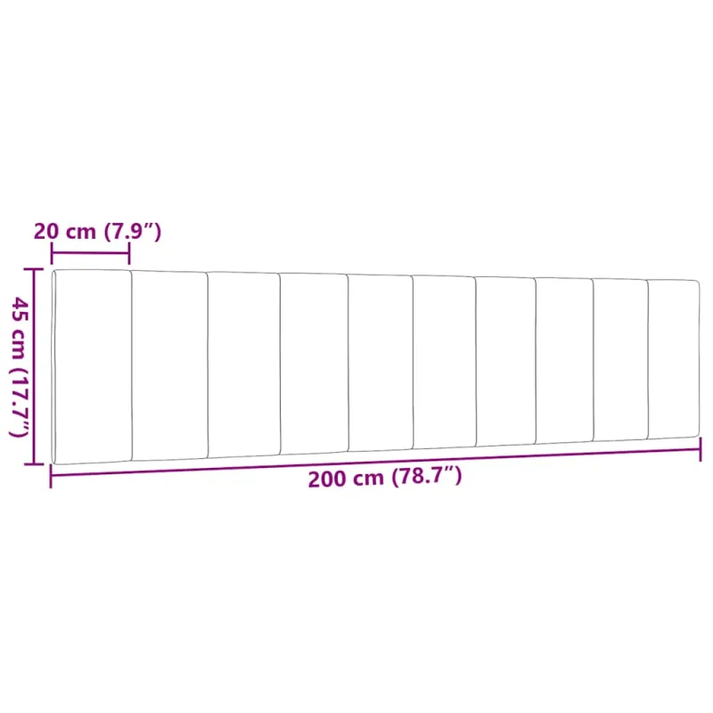 Galvūgalio pagalvėlė, Hanko, kreminės spalvos, 200cm, audinys
