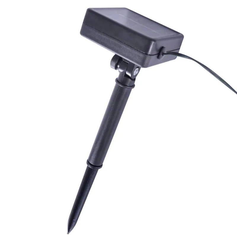 Dirbtiniai buksmedžio krūmai su LED lemputėmis 2vnt. žalia 47cm