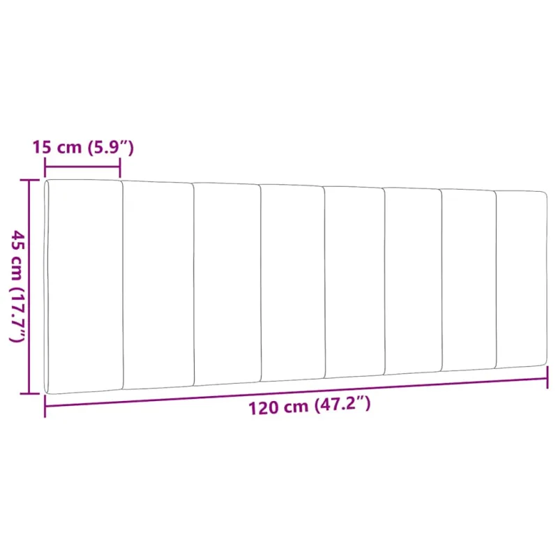 Galvūgalio pagalvėlė, Hanko, mėlynos spalvos, 120cm, audinys