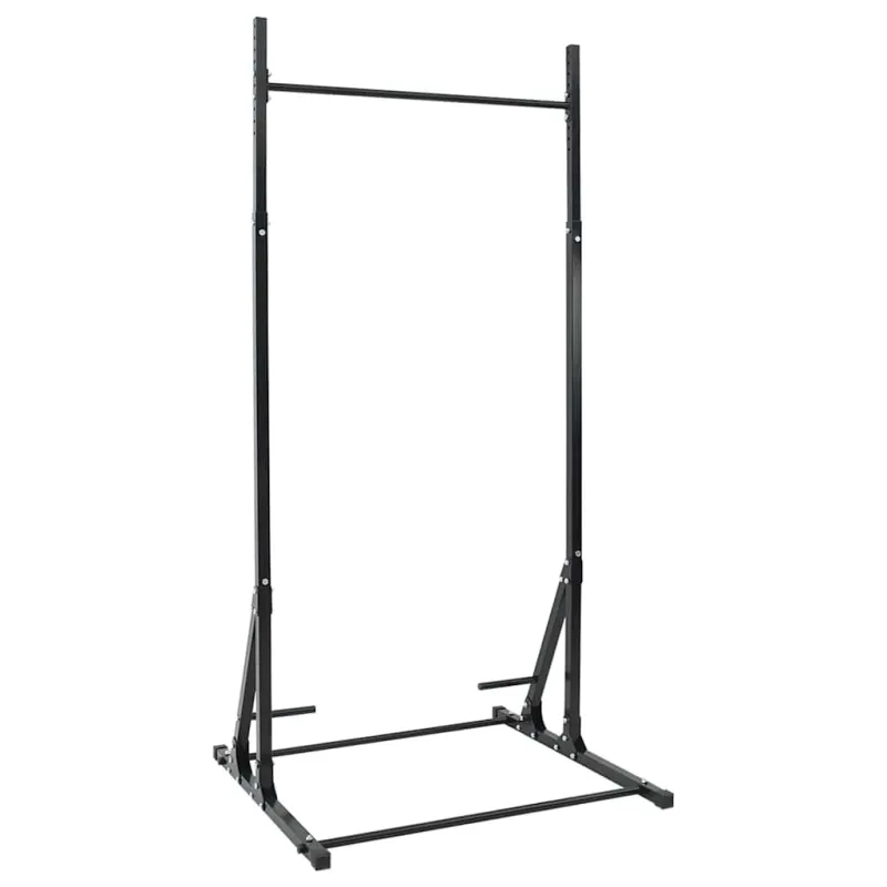 Traukimo juostos stotis Juoda 100,5 x 102 x 234,5 cm