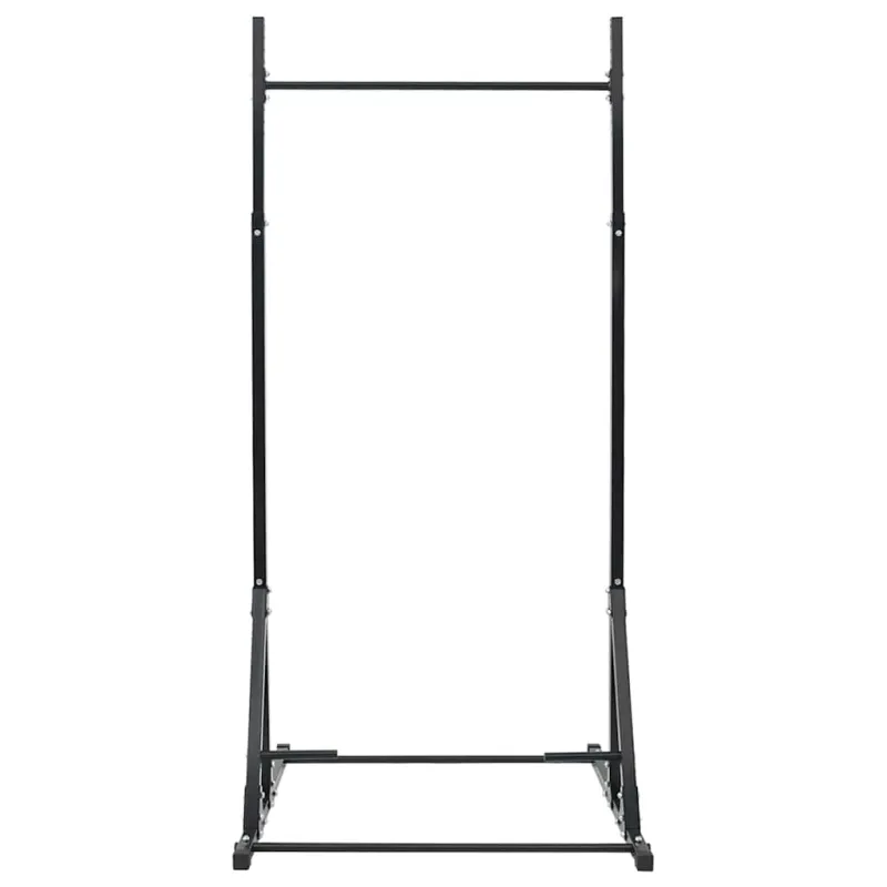 Traukimo juostos stotis Juoda 100,5 x 102 x 234,5 cm
