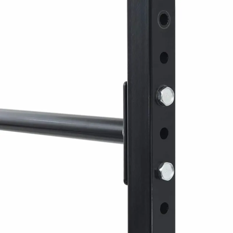 Traukimo juostos stotis Juoda 100,5 x 102 x 234,5 cm