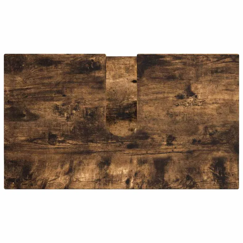 Vonios baldų rinkinys 3 vnt. Rūkyta ąžuolas 61 x 35 x 64 cm