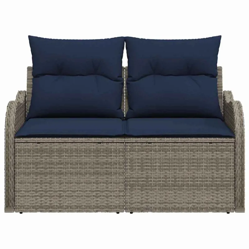 Sodo sofa su pagalve 121 x 62 x 69 cm poliratanas