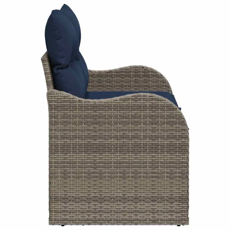 Sodo sofa su pagalve 121 x 62 x 69 cm poliratanas