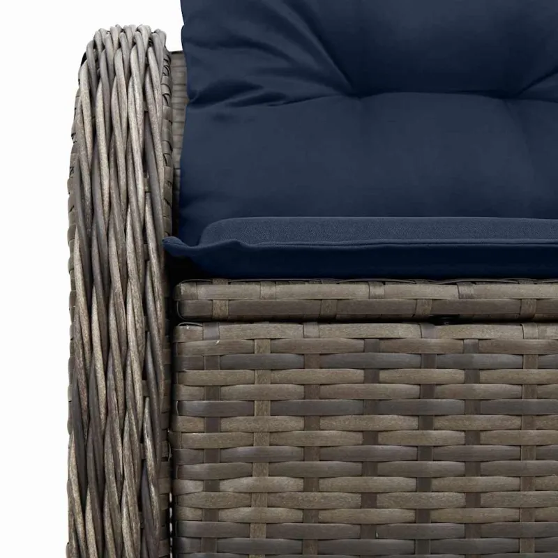 Sodo sofa su pagalve 121 x 62 x 69 cm poliratanas