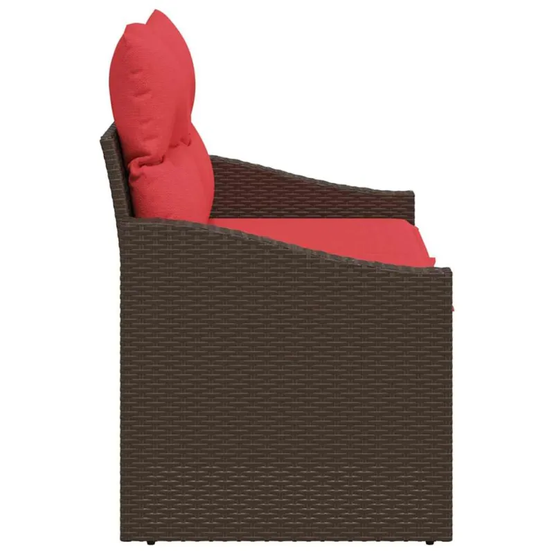 Sodo sofa Ruda 123 x 62 x 69cm poliratanas