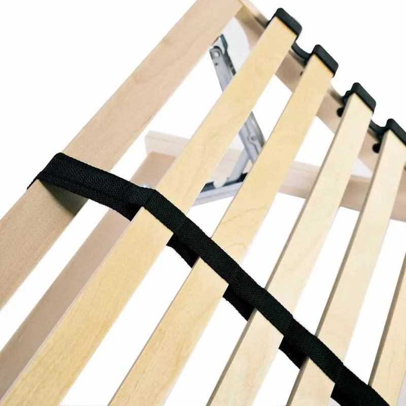 Lamelinis lovos pagrindas Ruda 80 x 190 cm Kietas bukas medis