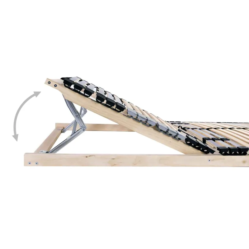 Lamelinis lovos pagrindas Ruda 70 x 190 cm Kietas bukas medis