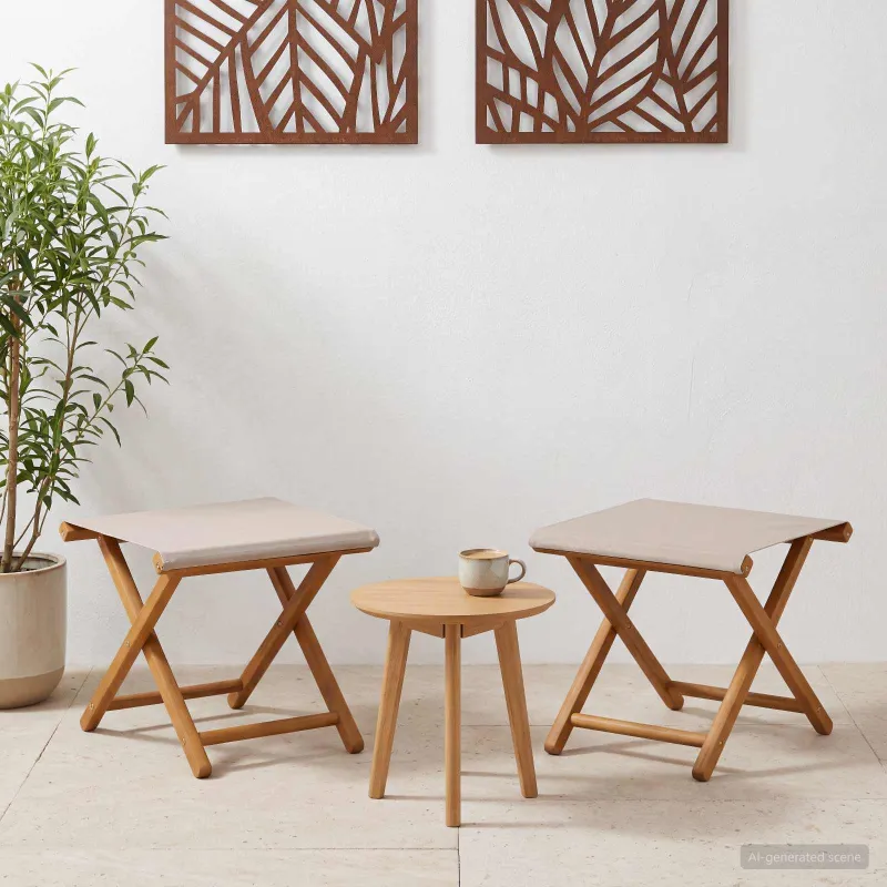 Gulintojas 2 pcs Kietas eukalipto medis Smėlio
