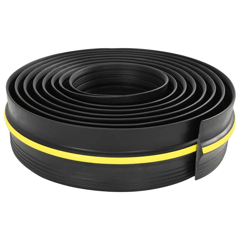 Garažo Grindų Sandariklis Juoda ir geltona 12 x 90 mm 5,5 m PVC