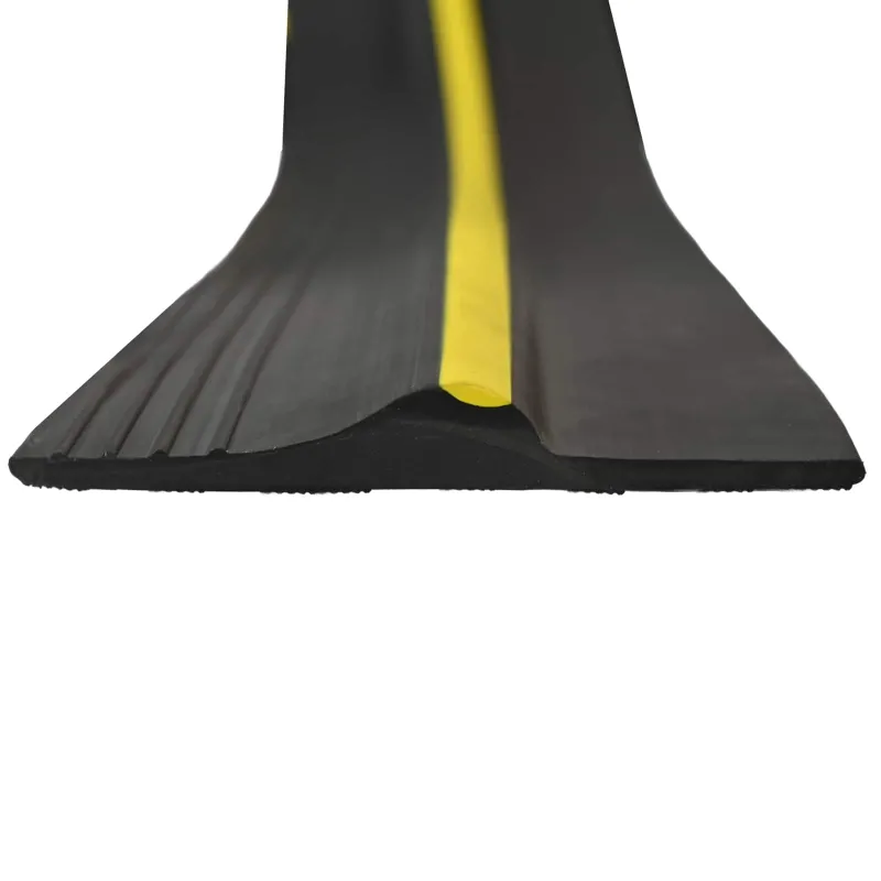 Garažo Grindų Sandariklis Juoda ir geltona 12 x 90 mm 5,5 m PVC