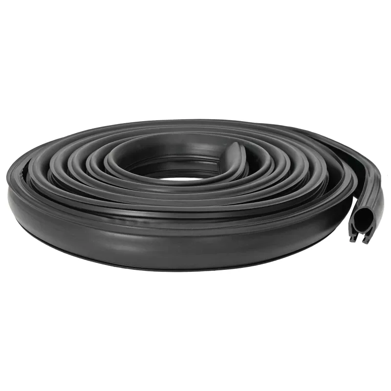 Garažo durų sandarinimas Juoda 41 x 33 mm 5,5 m PVC