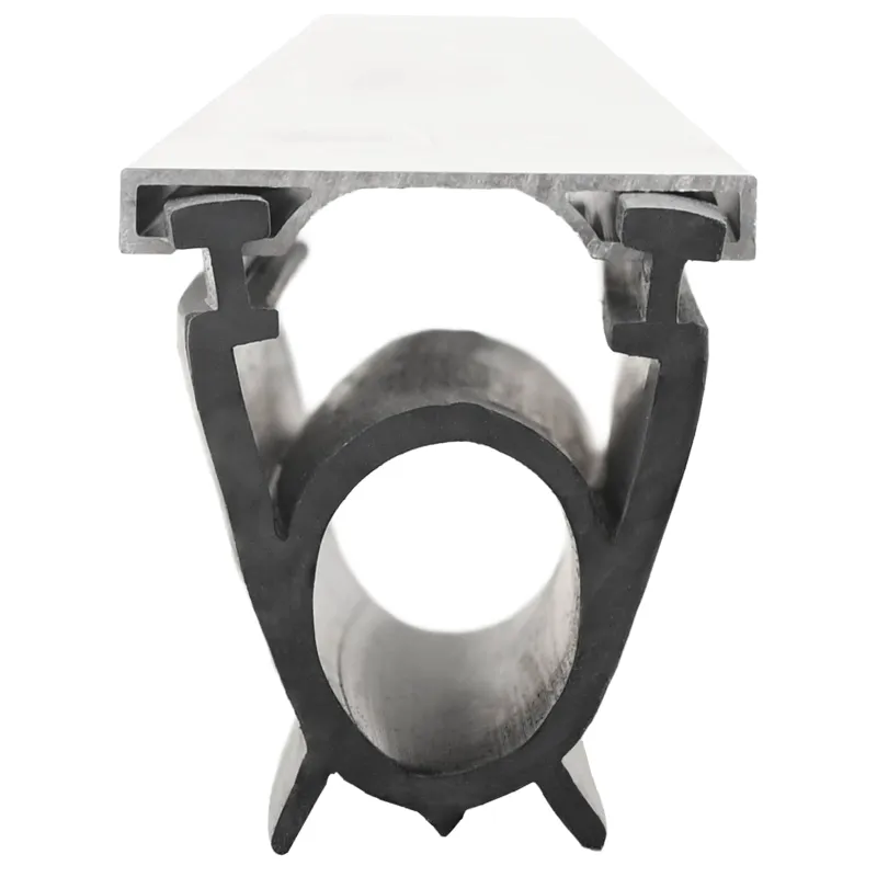 Garažo durų sandarinimas Juoda 41 x 33 mm 5,5 m PVC
