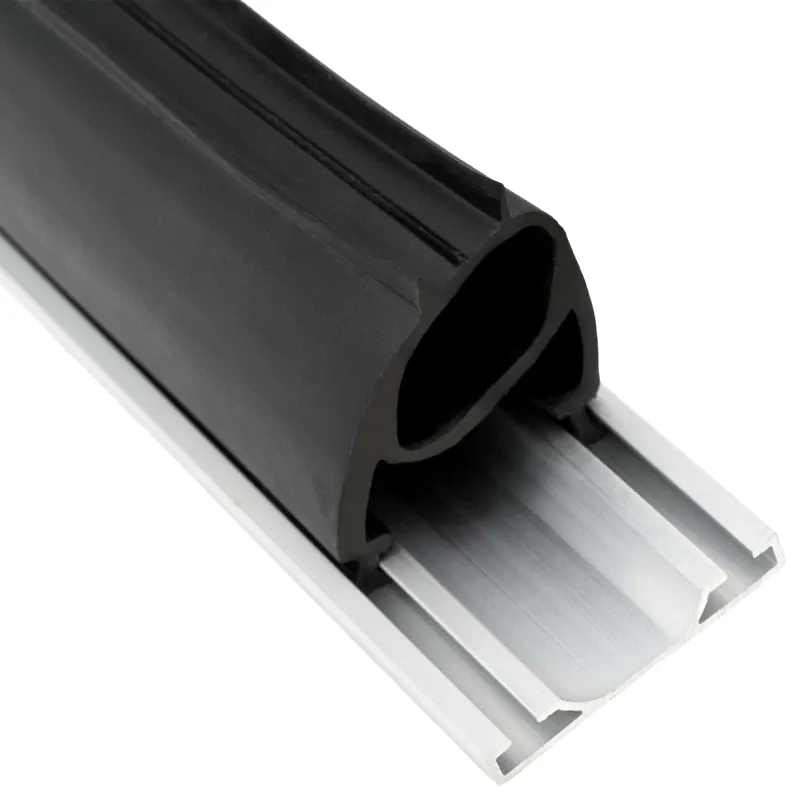 Garažo durų sandarinimas Juoda 41 x 33 mm 5,5 m PVC