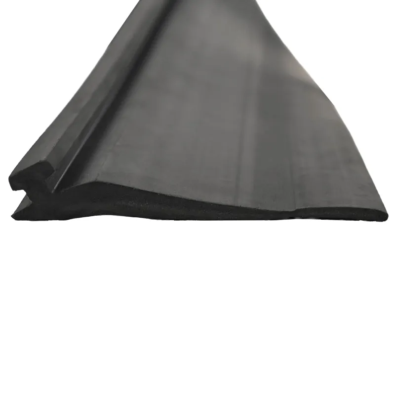 Garažo durų sandarinimas Juoda 52 x 2 mm 5,5 m PVC