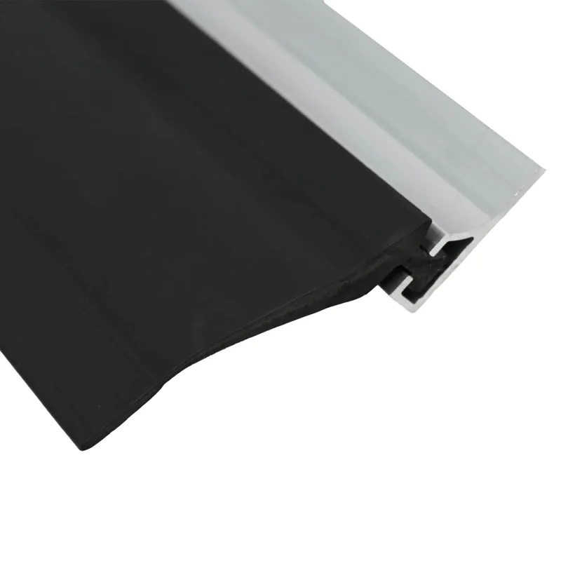 Garažo durų sandarinimas Juoda 52 x 2 mm 5,5 m PVC