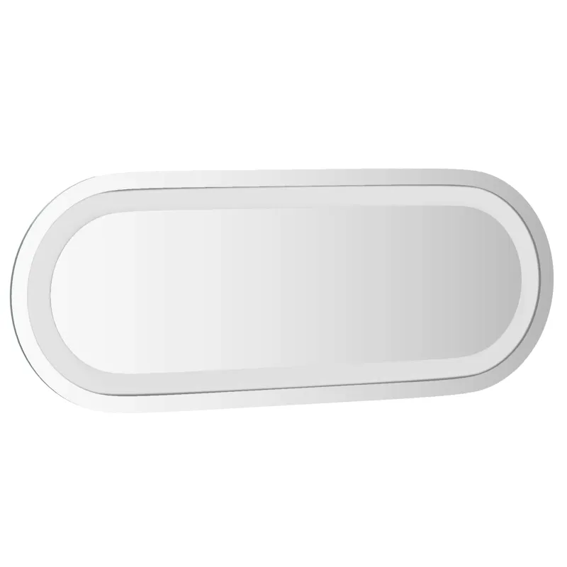 LED vonios veidrodis Skaidrus 40 x 15 cm grūdintas stiklas