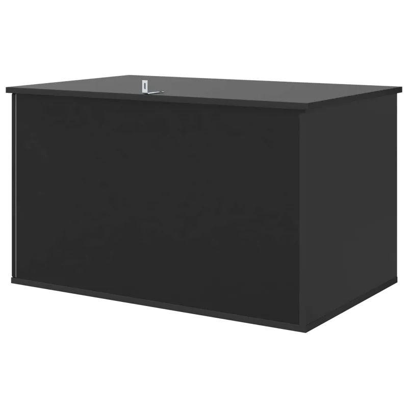 Katės namelis Juoda 85 x 55 x 50,5 cm Apdirbta mediena