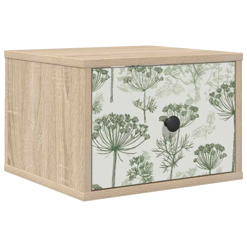 Sieninis naktinis staliukas GOTHA Sonoma ąžuolas