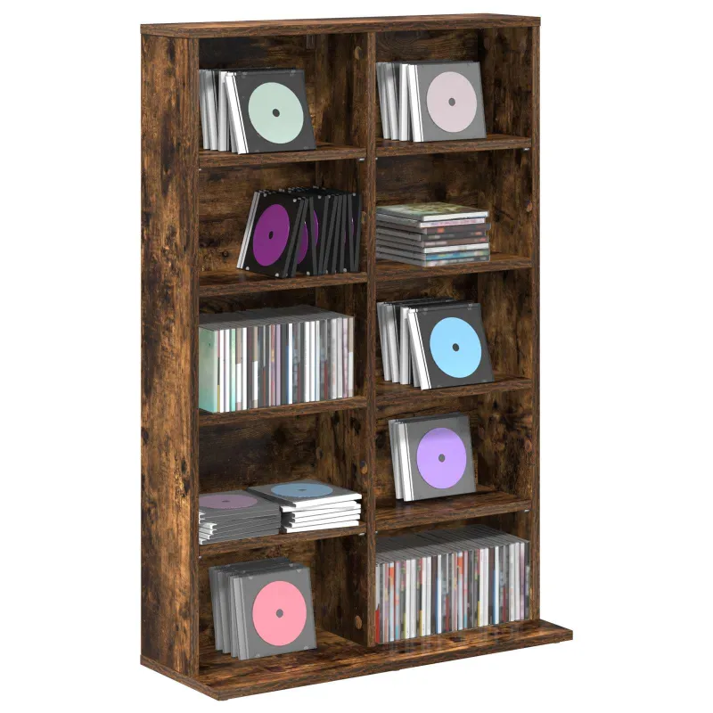 CD spinta Dūminio ąžuolo 65 x 23,5 x 97,5 cm Apdirbta mediena