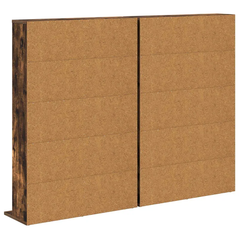 CD spinta 2 vnt. Dūminio ąžuolo 65 x 23,5 x 97,5 cm