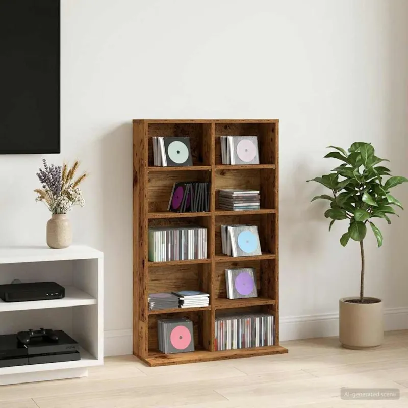 CD spinta Sendintos medienos 65 x 23,5 x 97,5 cm