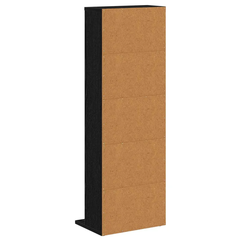 CD spinta Juodojo ąžuolo 33 x 23,5 x 97,5 cm Apdirbta mediena