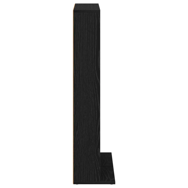 CD spinta 2 vnt. Juodojo ąžuolo 33 x 23,5 x 97,5 cm