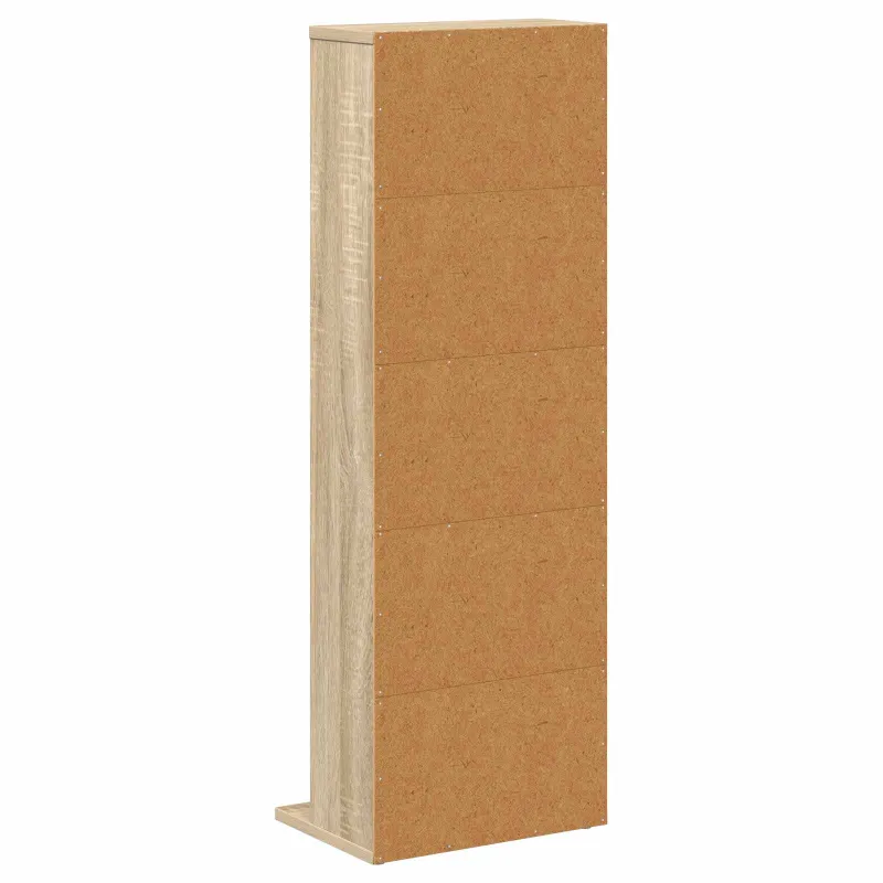 CD spinta Sonoma ąžuolas 33 x 23,5 x 97,5 cm Apdirbta mediena