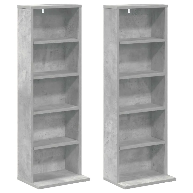 CD spinta 2 vnt. Betono pilka 33 x 23,5 x 97,5 cm