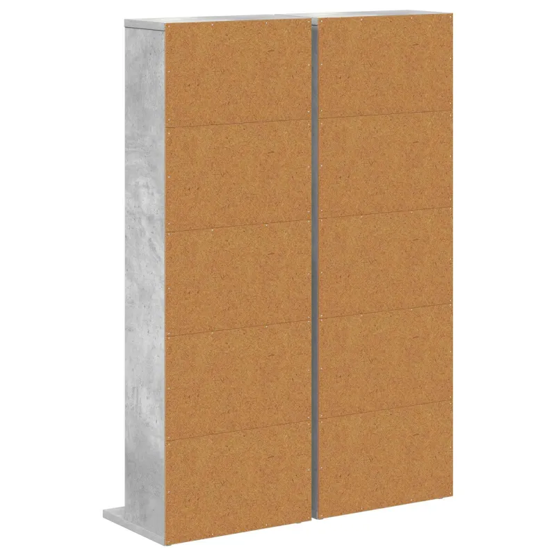 CD spinta 2 vnt. Betono pilka 33 x 23,5 x 97,5 cm