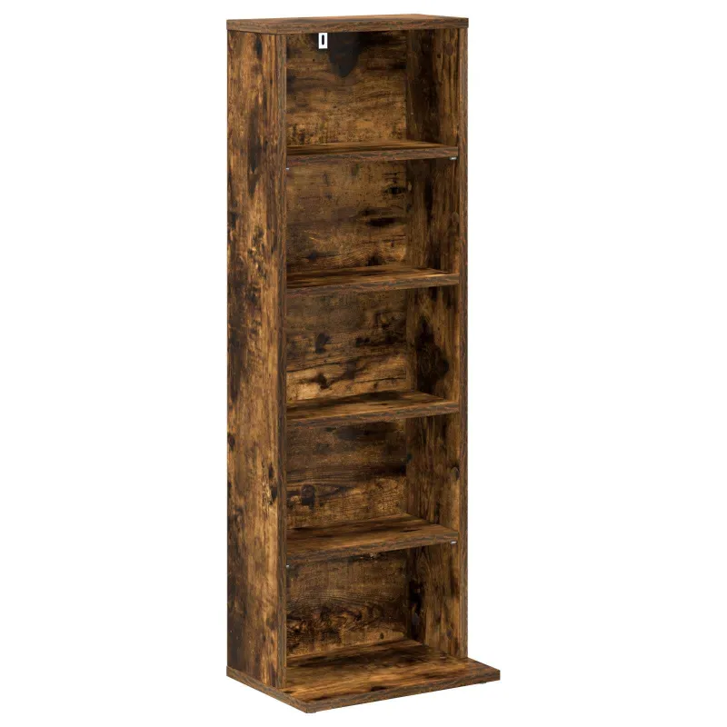 CD spinta 2 vnt. Dūminio ąžuolo 33 x 23,5 x 97,5 cm