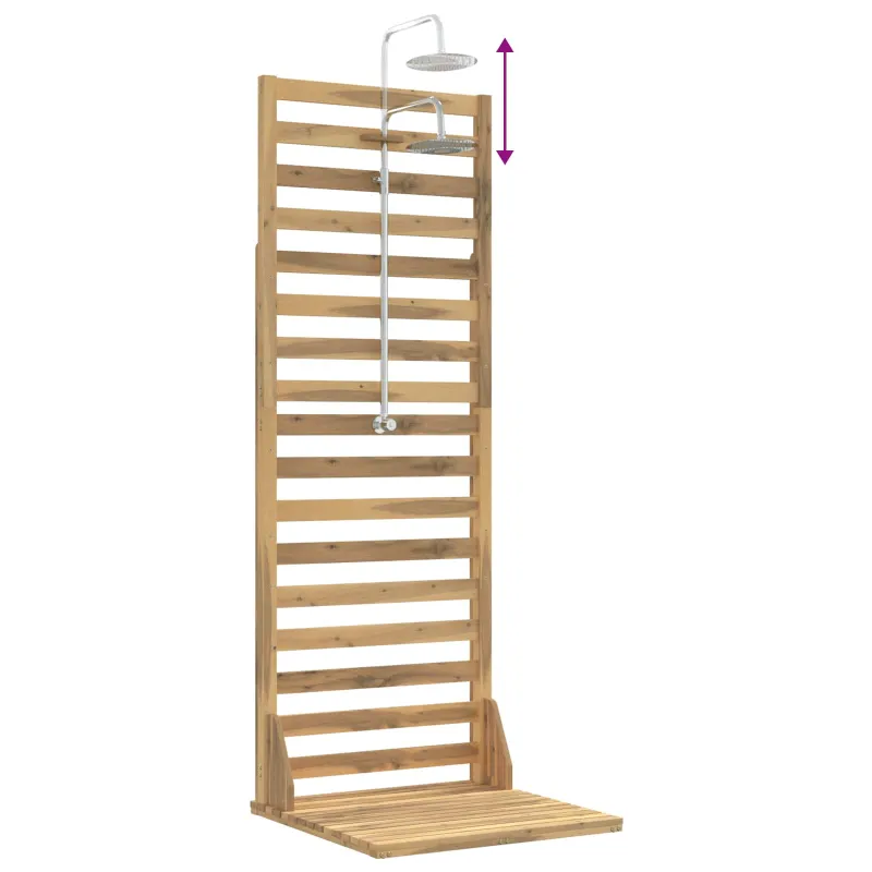 Lauko dušas 205,5 cm Balta