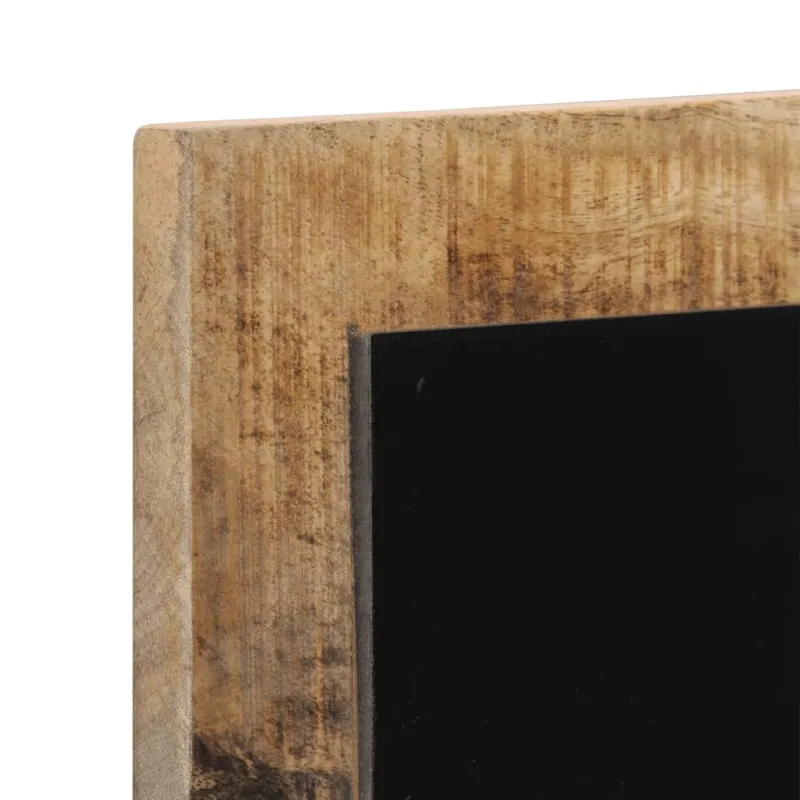 Sieninės paltų kabyklos su 4 kabliukais, 2vnt., mango masyvas