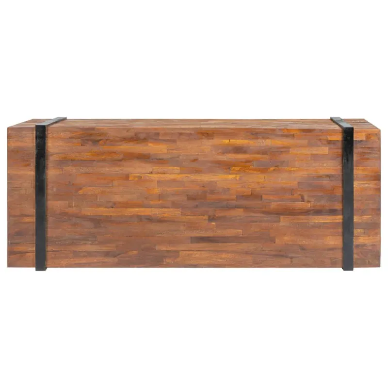 Kavos staliukas, 110x45x38cm, tikmedžio medienos masyvas