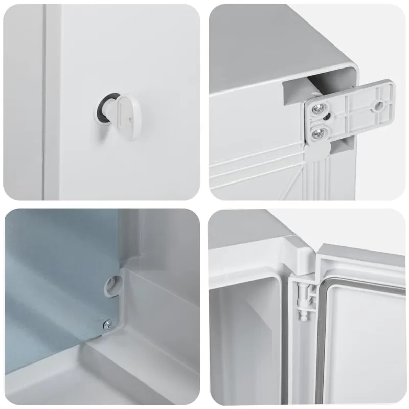 Control Cabinet Pilka 32 x 13 x 33 cm ABS plastikas