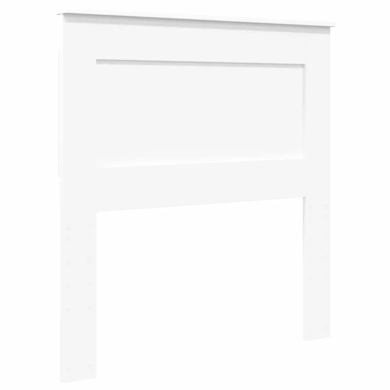 Galvūgalis su galvūgalio Balta 100 cm Apdirbta mediena