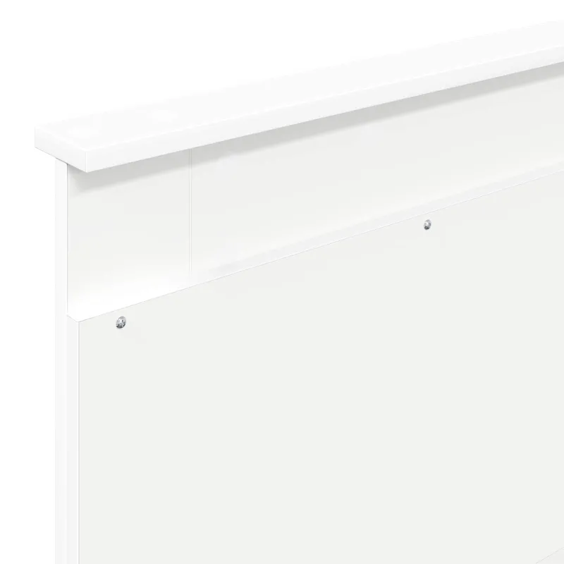 Galvūgalis su galvūgalio Balta 100 cm Apdirbta mediena