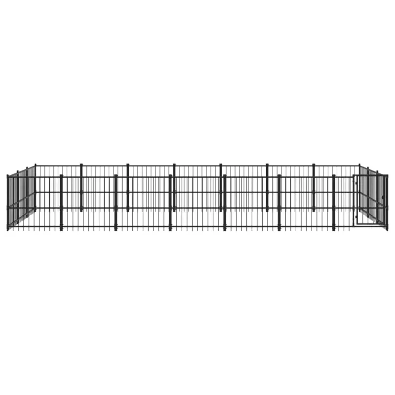 Lauko voljeras šunims, plienas, 19,76m²