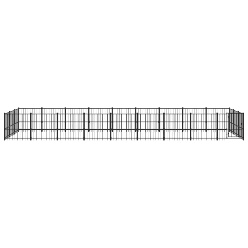 Lauko voljeras šunims, plienas, 25,4m²