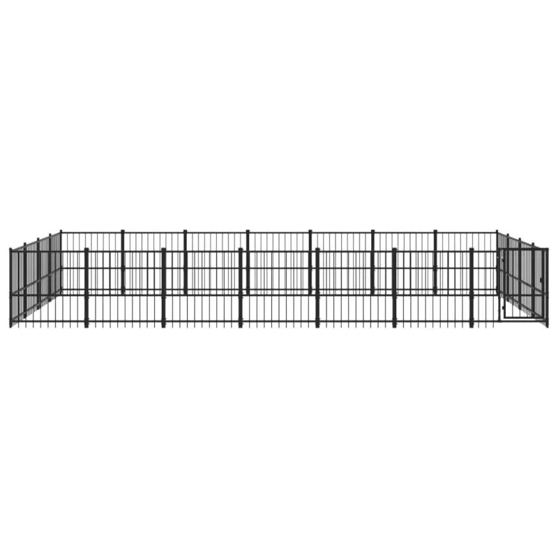 Lauko voljeras šunims, plienas, 26,35m²
