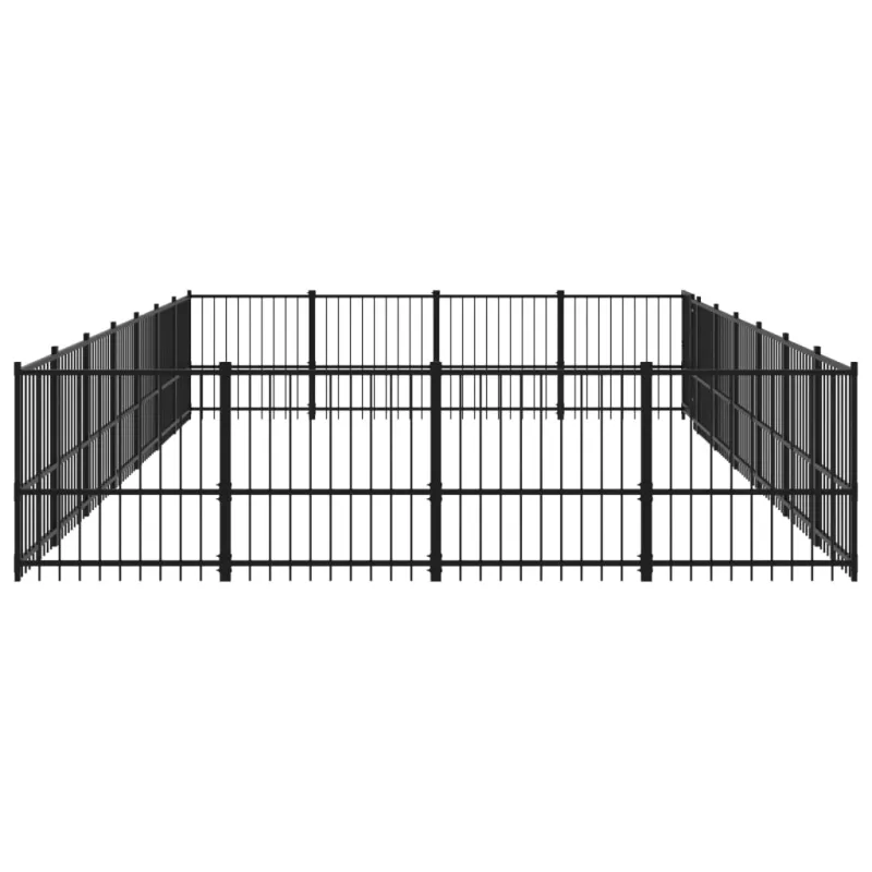 Lauko voljeras šunims, plienas, 26,35m²